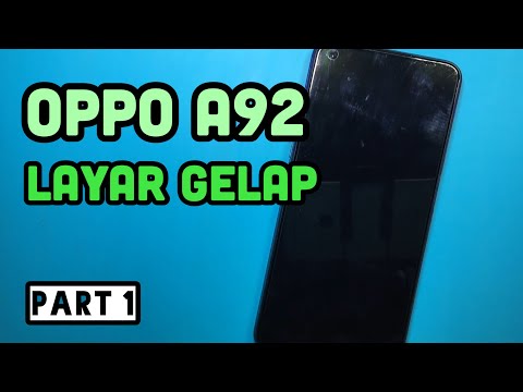 Cara Memperbaiki Oppo A92 Lampu Display Padam, Layar Gelap, LCD Problem // Step by Step (Part 1)