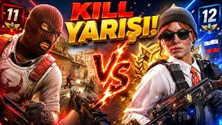 RUS TAKIM ARKADAŞIYLA KILL YARIŞI! (SkinsMonkey Promo Code: VOVO)