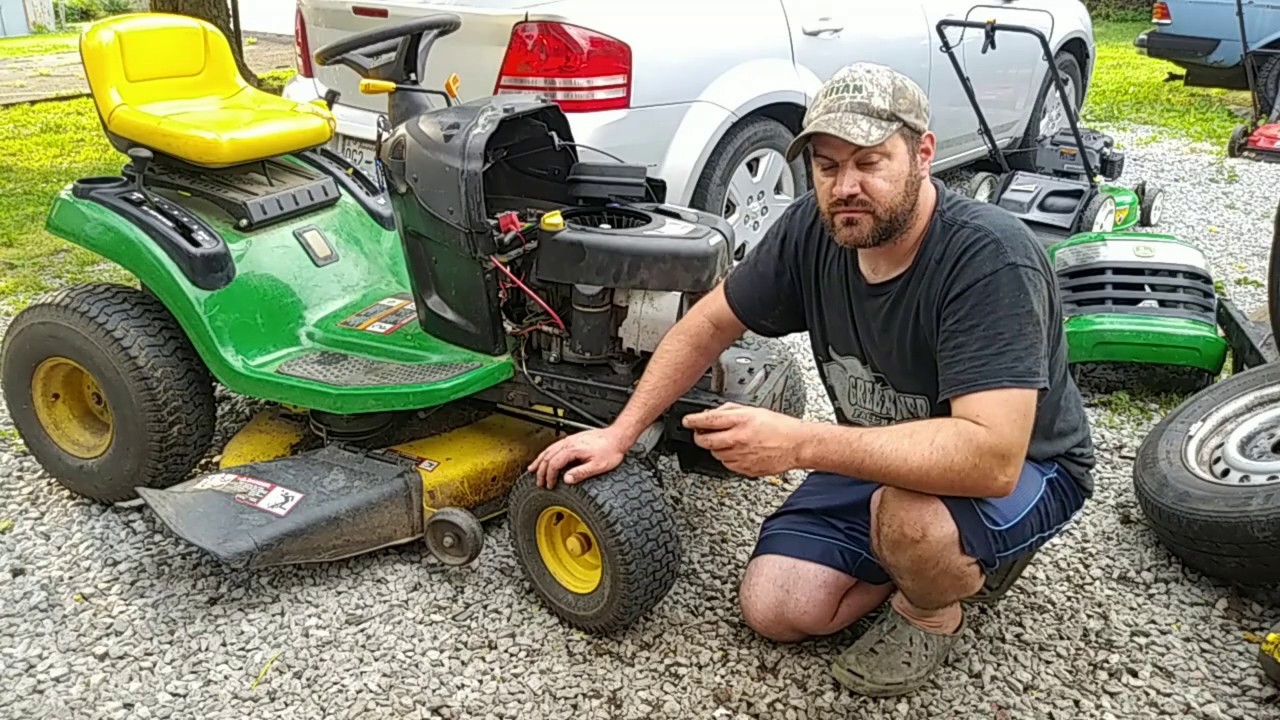 Episode 6 free john Deere checking fuel issue , rigged up gas tank