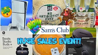 SAM'S CLUB HUGE SALES EVENT + THANKSGIVING DINNER DEALS! 🦃🔥