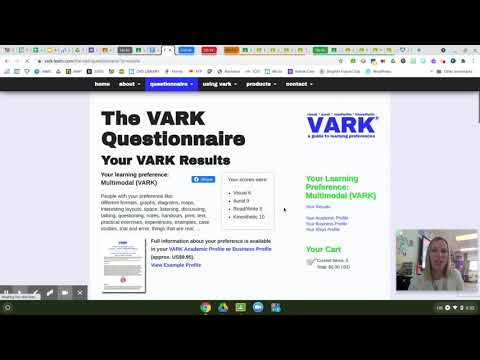 ვიდეო: ვინ შექმნა VARK კითხვარი?