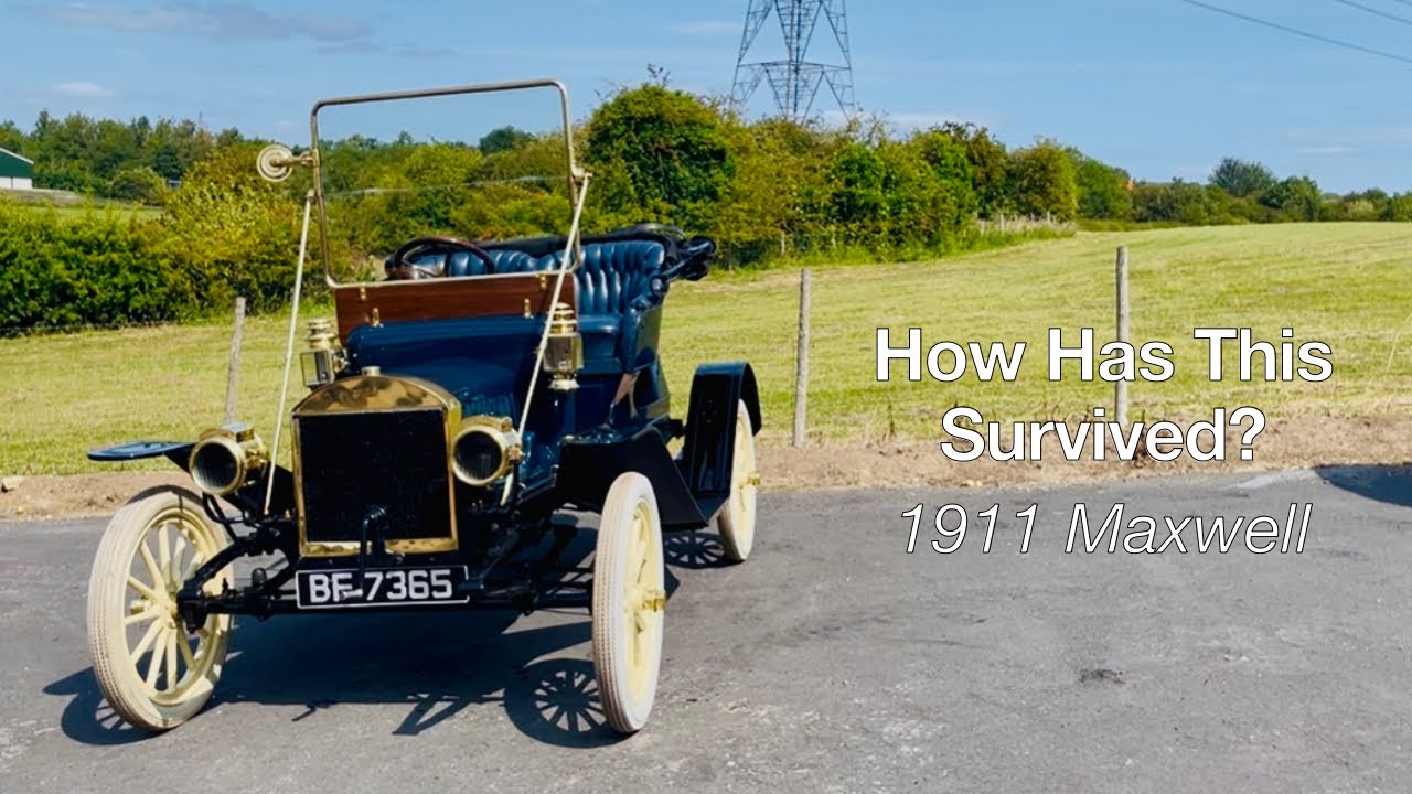 ULTRA RARE! How Has This Car Survived?   Over 114 Year Old Find   1911 Maxwell Motor Company