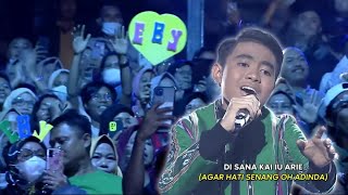 EBY BIMA | LAO IMPI !! Semua Pendukung Auto Heboh! Dan akhirnya meraih All SO Juri!! D'Academy 5