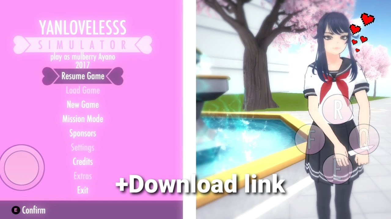 Yanloveless simulator play as mulberry ayano 2017 Yandere simulator Android. 