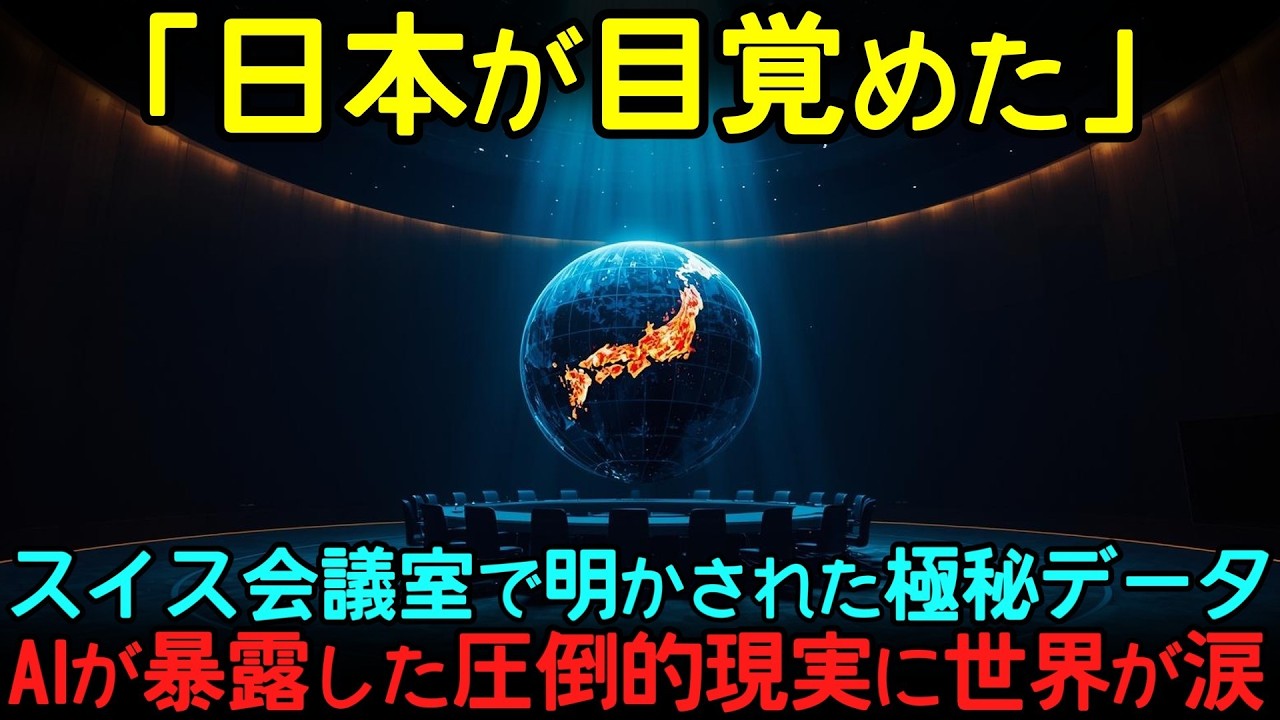 【海外の反応】AI「日本なしに世界の製造業は成立しません」数兆円動かす会議で停滞国と馬鹿にされた日本→データが示した圧倒的現実