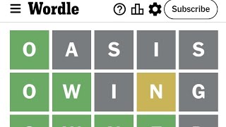 Wordle New York Times NYT Today Answer 7 September 2024 Saturday