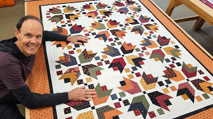 SCRAPS INTO A BEAUTIFUL "HARVEST" QUILT!