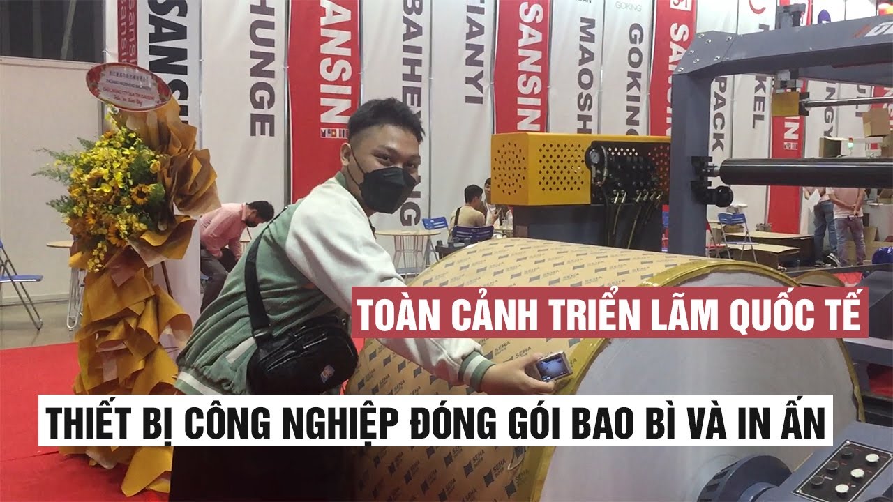 Toàn cảnh buổi triển lãm công nghệ Vietnam Print Pack 2022 | VLOG 22