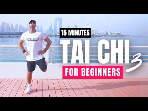 15 Min Tai Chi Walk At Home | Low Impact Walking Workout For Beginners