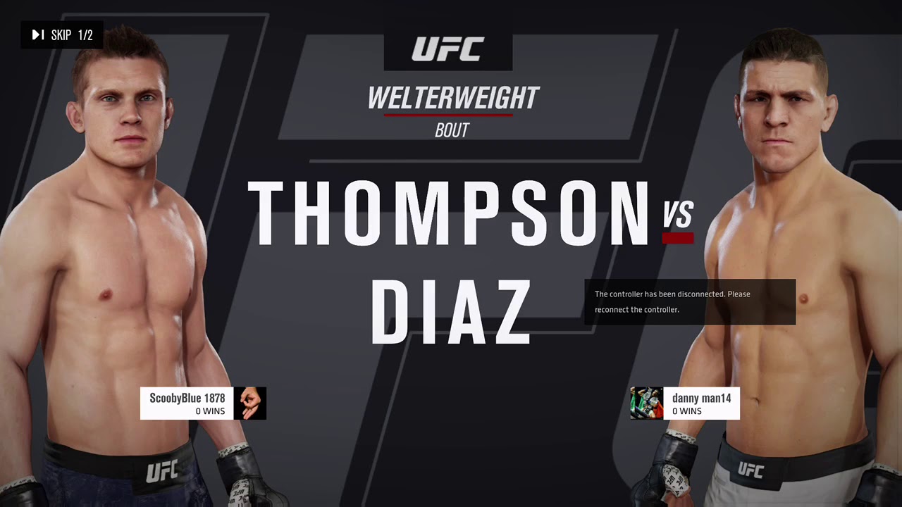 Fastest KO ever on UFC 3! 1x Head Kick YouTube