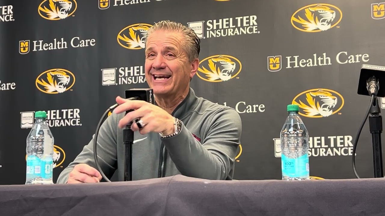 John Calipari press conference: Arkansas 88, Missouri 84