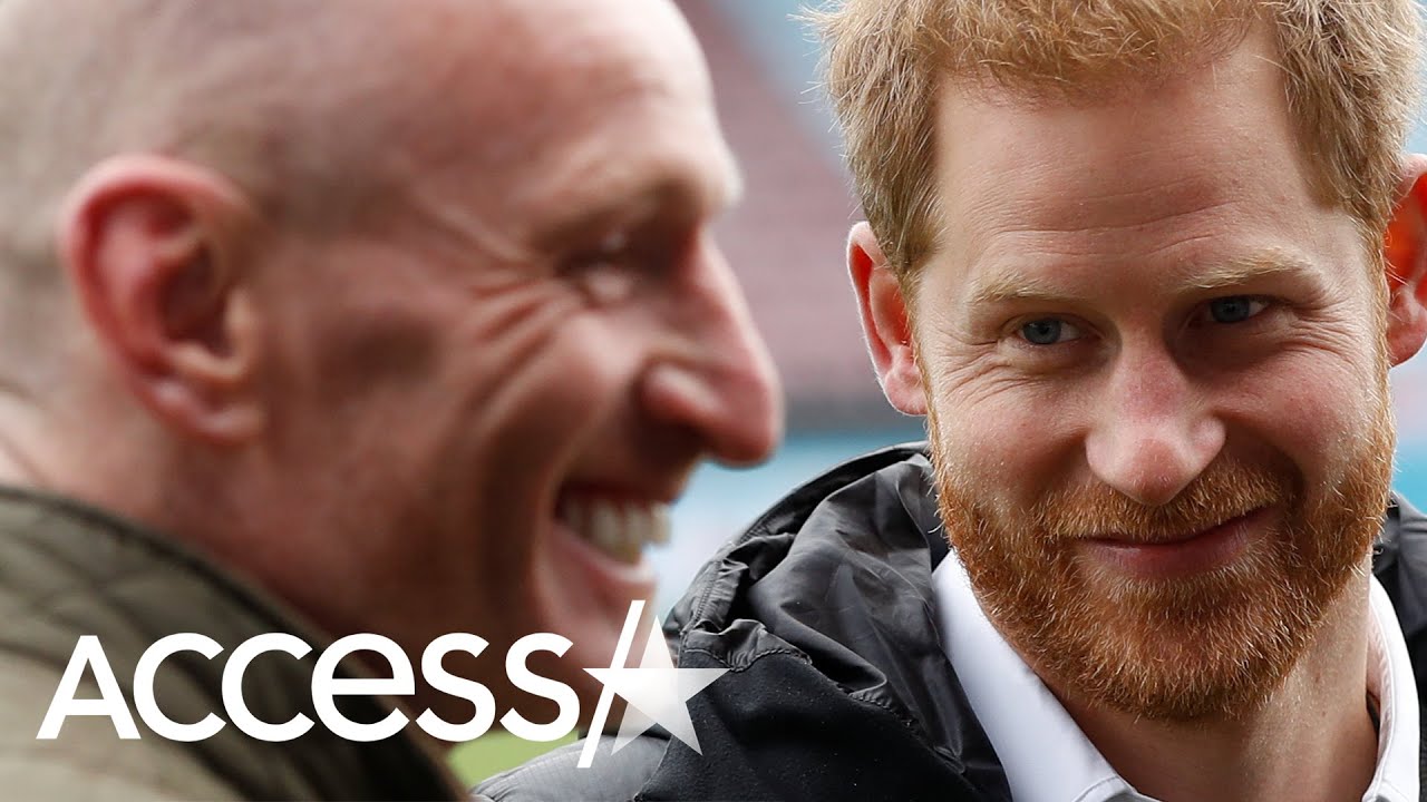 Prince Harry Praises Rugby Legend Gareth Thomas For 'Saving Lives' On World AIDS Day