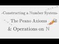 Number System Construction: Peano Axioms & Operations