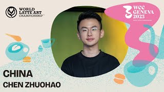 Interview with Chen Zhuohao, China | 2025 World Latte Art Championship | Day 3 Finals