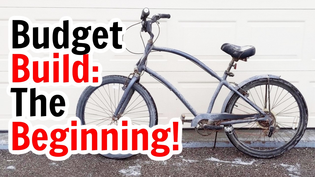 Transforming a $25 Walmart Cruiser: Episode 1 – Strip & Plan for