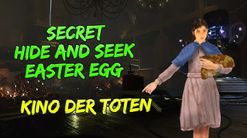 SECRET SAMANTHA HIDE & SEEK EASTER EGG - Kino Der Toten (BO3 Zombies)