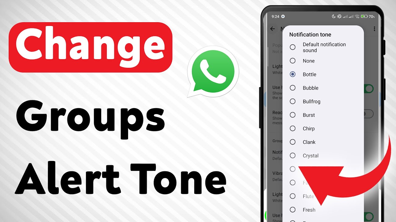 How To Change Groups Notification Tone On WhatsApp (Updated) - YouTube