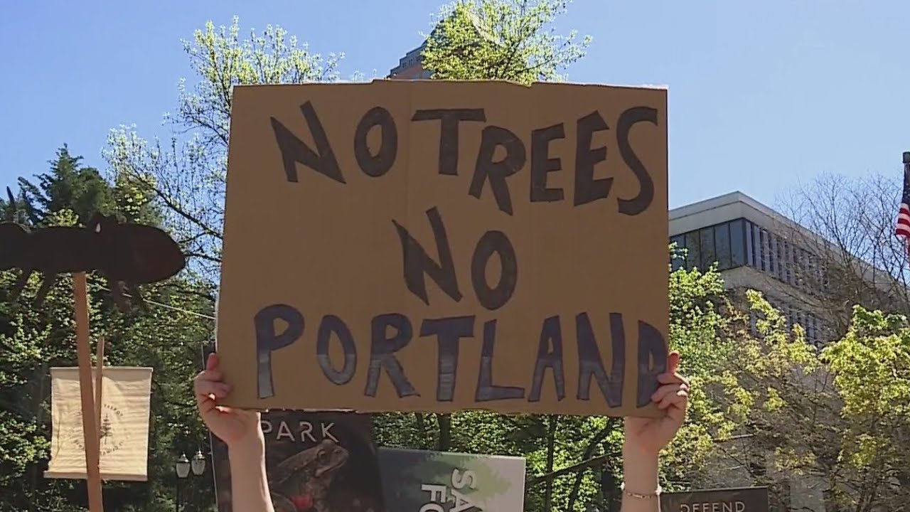 Protect Trees Rally Forest Park conservationists rally to appeal PGE’s upcoming 5-acre tree ...