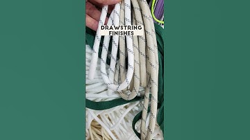 Some interesting Drawstrings/Drawcord finishes for fashion design inspo #shorts
