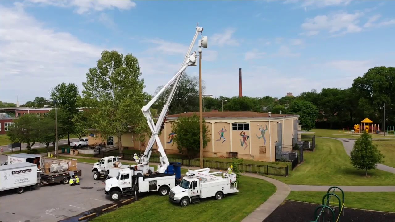 Installation of Tornado Sirens in Nashville, TN - YouTube