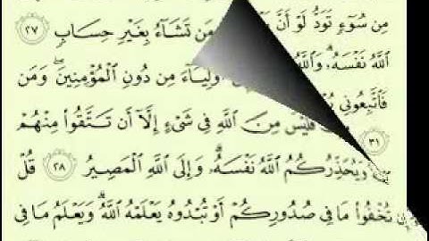 3  سورة آل عمران الجزء 5-1 الآية 45-1 تلاوة الشيخ ماهر المعيقلي مع الآيات
