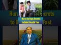 Rural Savings Secrets to Build Wealth Fast | Money Mantan TV #shorts #ytshorts #moneymantantv #yt