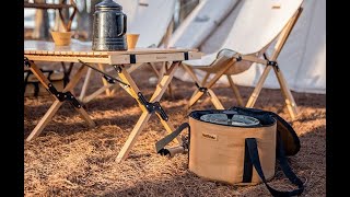 Naturehike Camping Storage Box Barrel-Shaped Storage Bag Accessories dinner Bag from Aliexpress