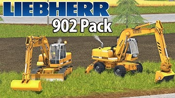 LIEBHERR 902 Pack - A MUST-HAVE MOD FOR FARMING SIMULATOR 17