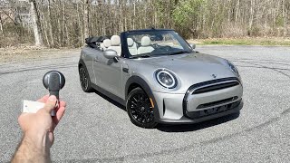 2023 Mini Cooper Convertible: Start Up, Exhaust, Test Drive, Walkaround, POV and Review screenshot 5