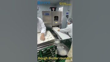 3 rows automatic dough divider rounder machine | QDMS-3