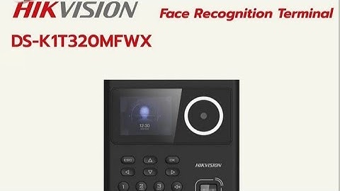 #DS-K1T320MFWX How to operate