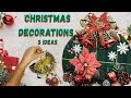 Easy & Amazing Christmas Decorations – 3 Quick DIY Ideas You'll Love!🎄✨