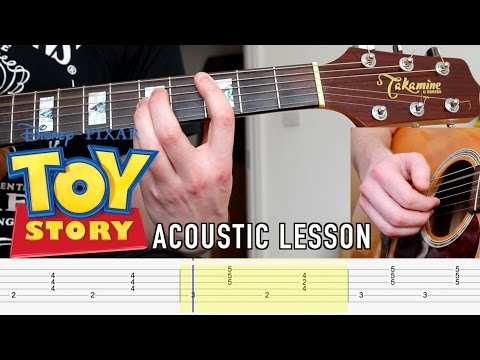 toy-story-theme-cover-|-acoustic-lesson-|-with-tabs