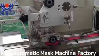 High Speed Fully Automatic Anti dust Mask Packing Machine