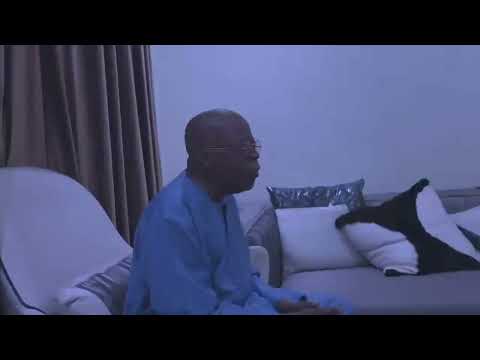 ASIWAJU BOLA AHMED TINUBU watching #Madrid vs #Man city