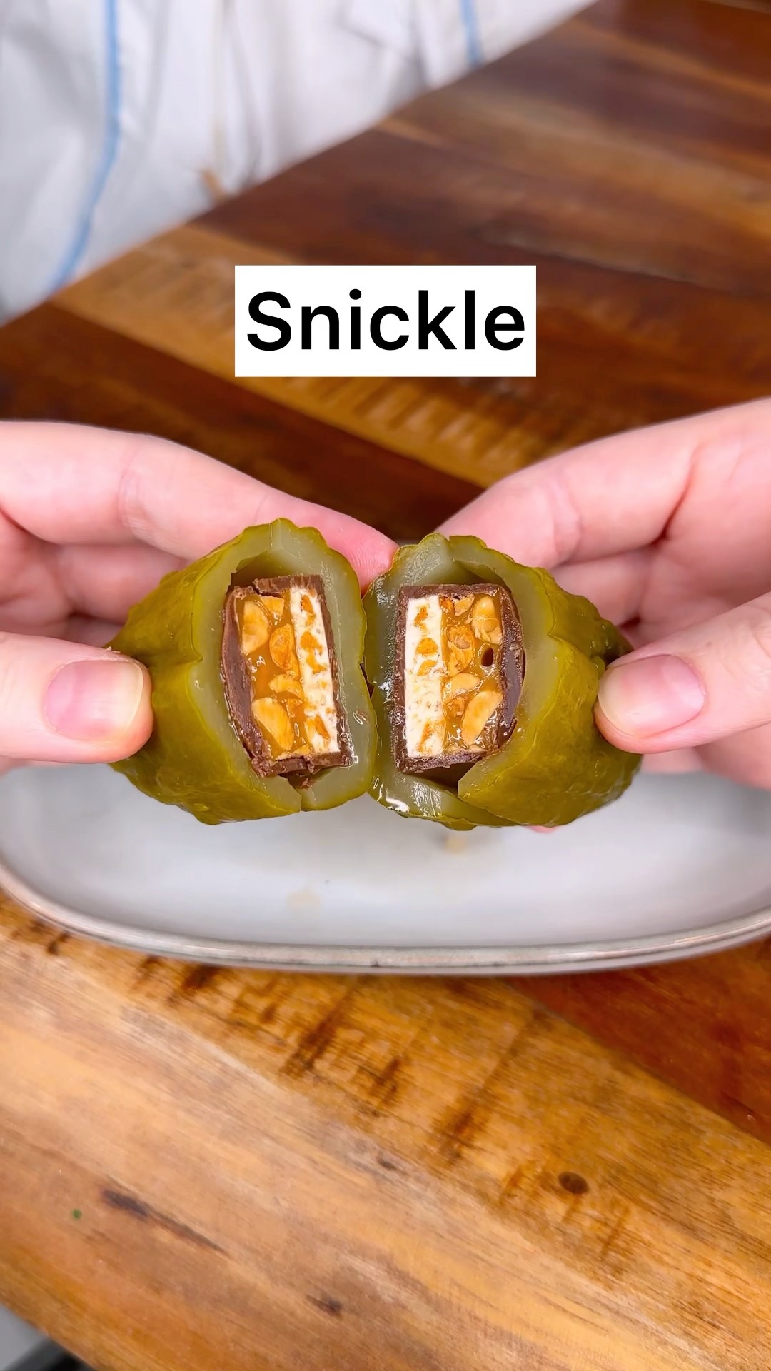 How to make the best CHOCOLATE PICKLE for doctor??❤️??