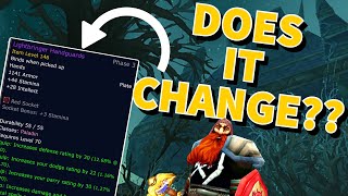 How will Pre Patch change Protection Paladin gear WOTLK Classic Pre Patch!