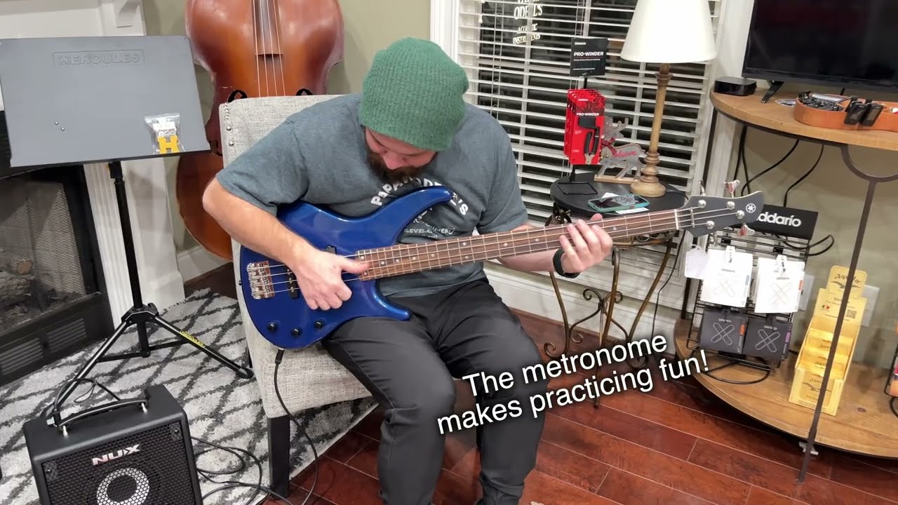 The Ultimate Bass Practice Amp? | NUX Mighty Bass 50BT Demo