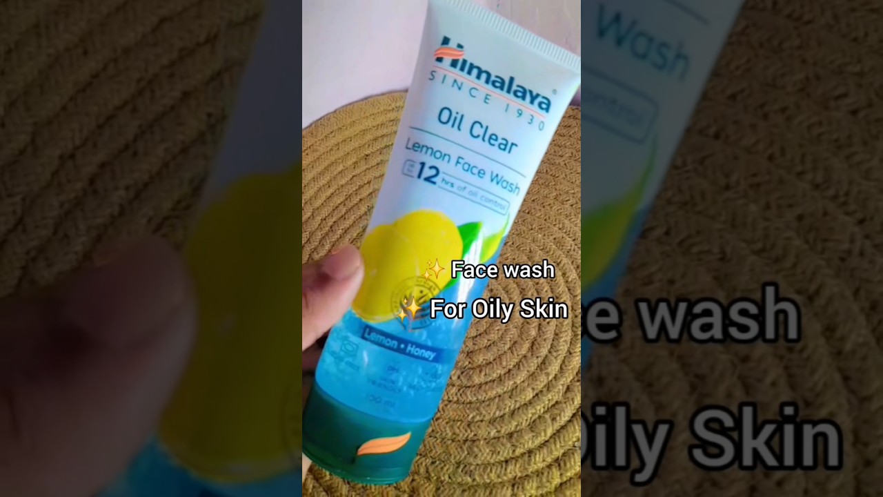 Himalaya Oil Clear Lemon Honey Facewash Review | 12 Hour Oil Control for Oily Skin 🍋