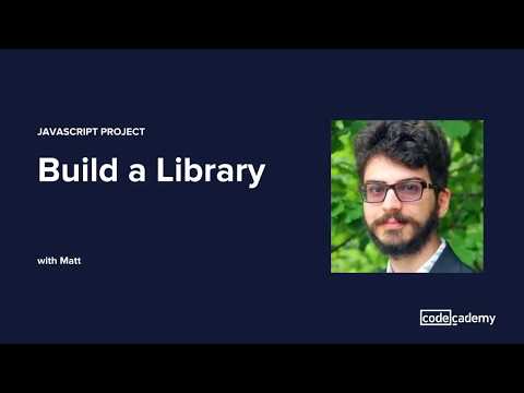 Javascript Project Build A Library - Javascript Project Build A Library