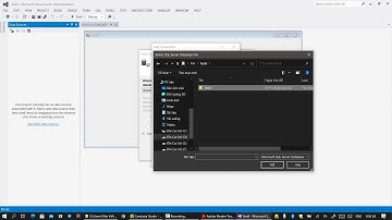 Lập trình C# Tạo và Kết nối File cơ sở dữ liệu(Connect to database file)
