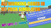 New Legendary Jetpack Simulator Codes 2019 Free Cash Roblox Youtube - all codes on roblox jetpack simulator money codes invidious