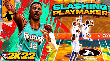 99 JA MORANT "SLASHING PLAYMAKER" BUILD is UNSTOPPABLE on NBA 2K22