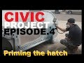 EF Civic project ep.4  +How to paint your rims