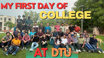 My first Day Of College At DTU❤️ | Orientation Day | Dtu |#college #viral  #trending