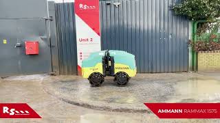 AMMANN RAMMAX 1575 - TRENCH ROLLER - RS MACHINERY HIRE AND SALE