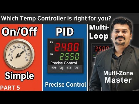 On/Off vs PID vs Multi-Loop Temperature Controllers 🔥 | Which One is Right for You?
