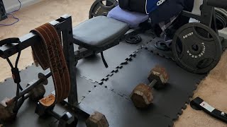 PUSH DAY LIVE 🔴 Chasing 300 Pound Bench Ep.5 💪🏾 Subscribe To Follow The Journey 🔒