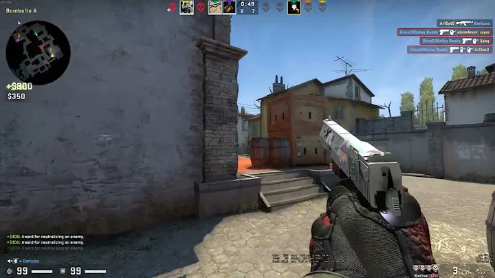 5 bullet headshot deagle ace