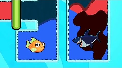 Save The Fish Hard Level Game Pull The Pin Fishdom Game